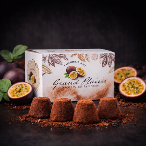 Petit Chocolate – Passionsfrucht Zartschmelzende Schokotrüffel - VAJAS