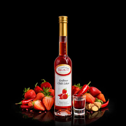 Erdbeer Chili Likör 100ml - VAJAS