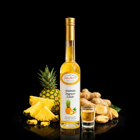Ananas Ingwer Likör 100ml - VAJAS