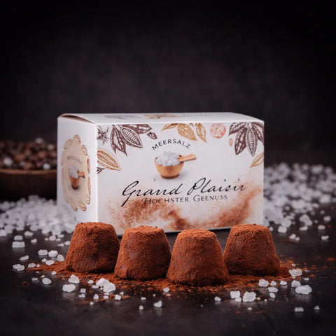 Petit Chocolate – Meersalz Zartschmelzende Schokotrüffel - VAJAS