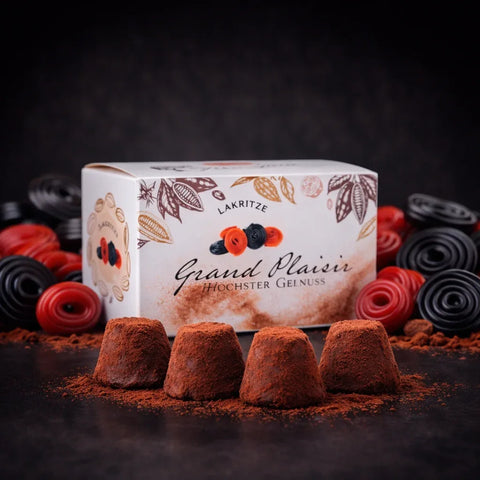 Petit Chocolate – Lakritze Zartschmelzende Schokotrüffel - VAJAS