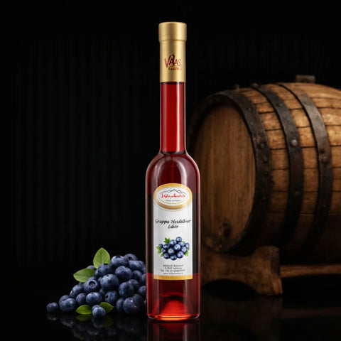 Grappa Heidelbeer Likör 350ml - VAJAS