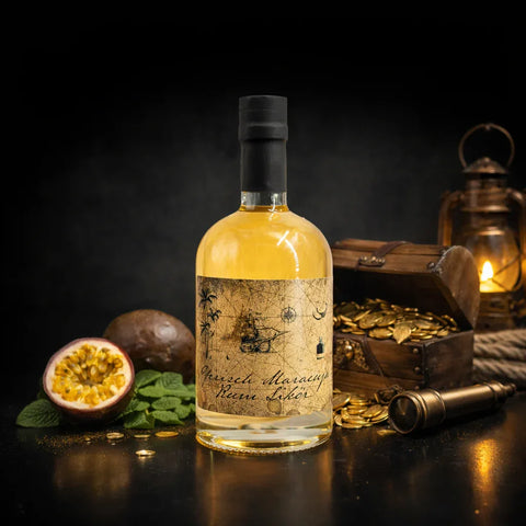 Pfirsich Maracuja Rum Likör · Exotischer Genuss - VAJAS