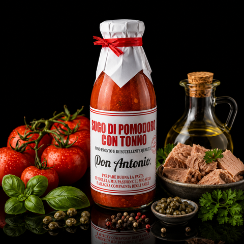 Sugo al Tonno · Italienische Thunfisch-Tomatensauce 480ml