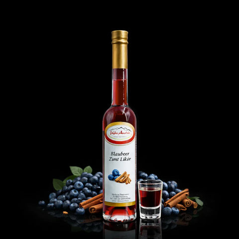 Blaubeer Zimt Likör 100ml - VAJAS