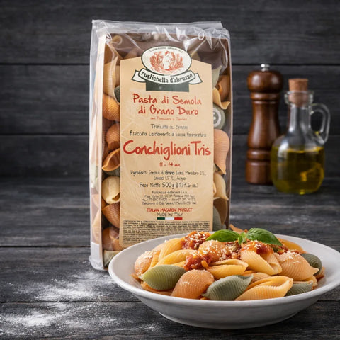 Conchiglioni Tris – Rustichella d´Abruzzo - VAJAS