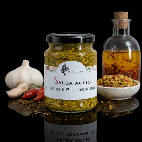 Salsa Aglio Olio e Peperoncino - VAJAS