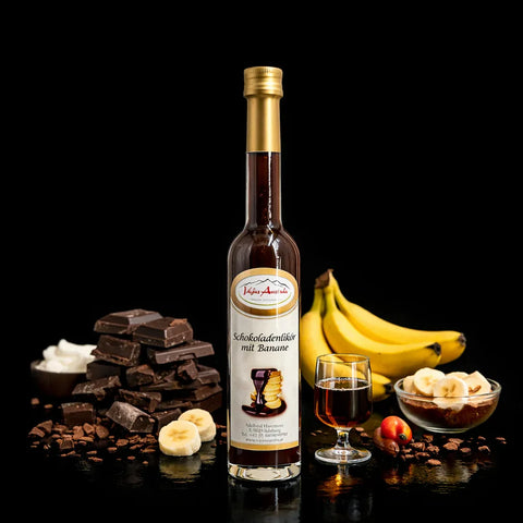 Schokoladenlikör mit Banane 100ml - VAJAS