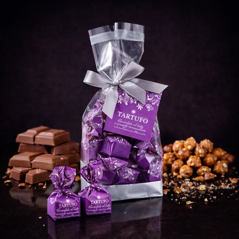 Tartufi Dolci Latte · Karamellisierte Haselnuss - VAJAS