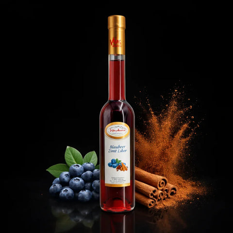 Blaubeer Zimt Likör 350ml - VAJAS