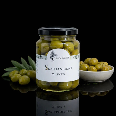 Sizilianische grüne Oliven - VAJAS