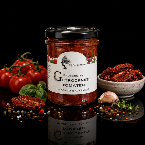 Bruschetta Getrocknete Tomaten in Aceto Balsamico