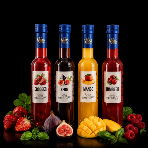 Fruchtessige 4er-Set