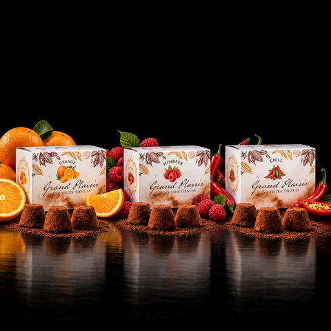 Top 3 Petit Chocolate Set – Orange, Himbeer & Chili