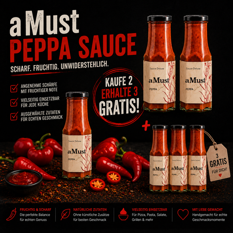Peppa Sauce – 2 + 1 GRATIS