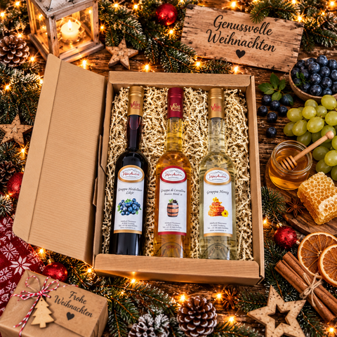 Grappa Trio - 3er Likör Set