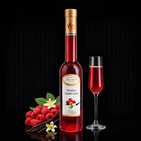 Himbeer Vanille Likör 350ml - VAJAS