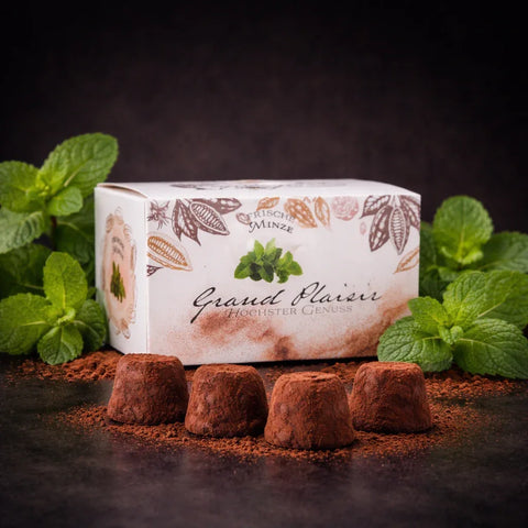 Petit Chocolate – frische Minze Zartschmelzende Schokotrüffel - VAJAS