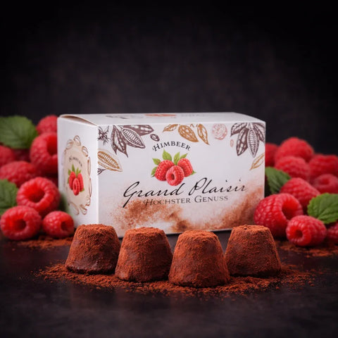 Petit Chocolate – Himbeer Zartschmelzende Schokotrüffel - VAJAS