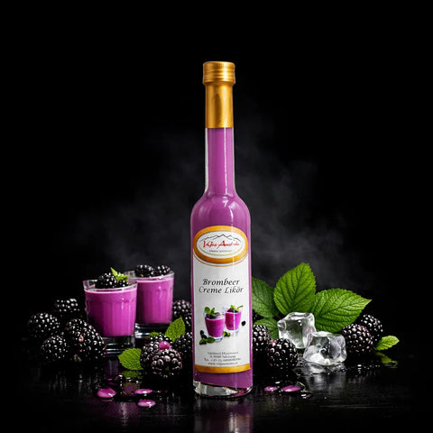 Brombeer Sahne Likör 100ml - VAJAS