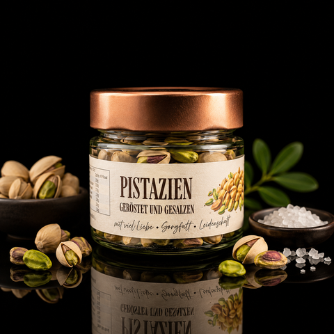 Pistazien – Geröstet und gesalzen