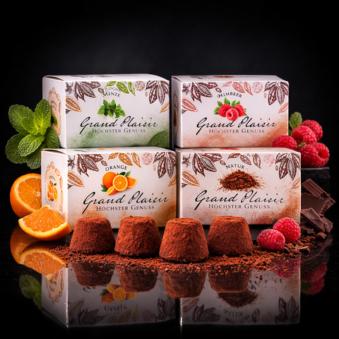 Petit Chocolate Collection – 4 Schokotrüffel Sorten
