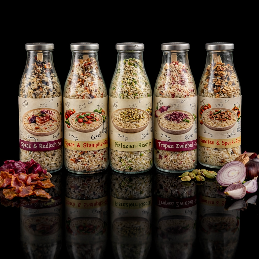 Gourmet Risotto Box – 5 Premium Risottos im Set | VAJAS